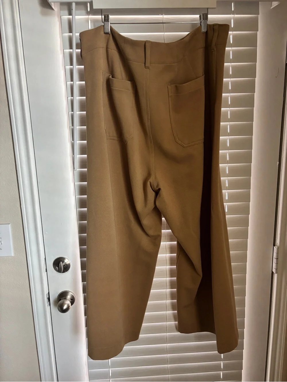 Maeve for Anthropologie Colette Knit High-Rise Wide-Leg Cropped Pant PLUS SIZE - Picture 7 of 11